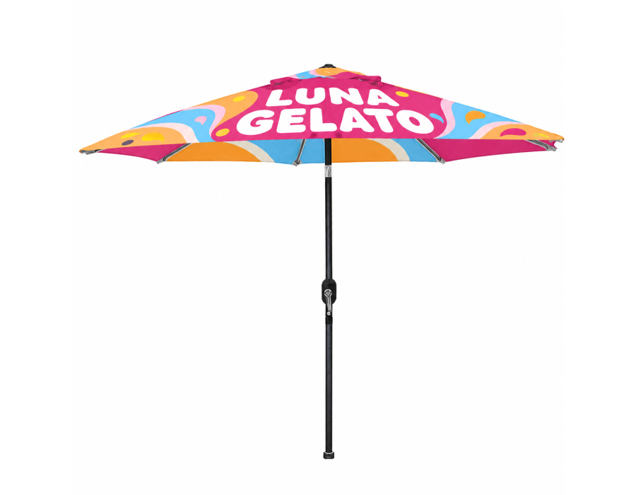 Custom Printed 9-Foot Patio Umbrella product view