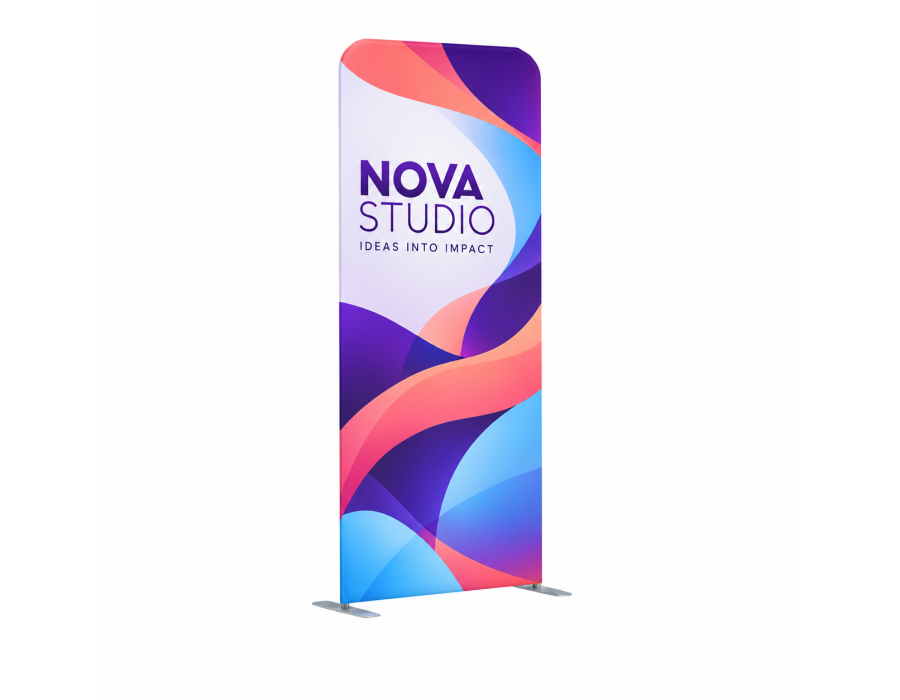 Custom Printed Deluxe Fabric Banner Stand product view
