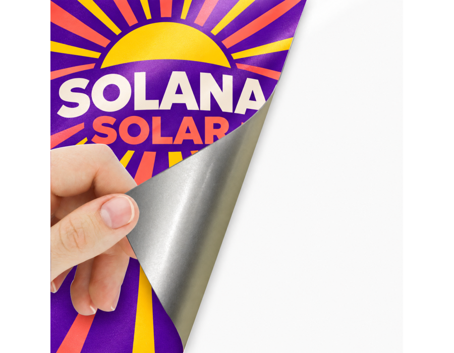 Custom Reflective Adhesive Vinyl product view