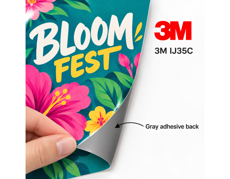 Custom 3M IJ-35C Adhesive Vinyl product view