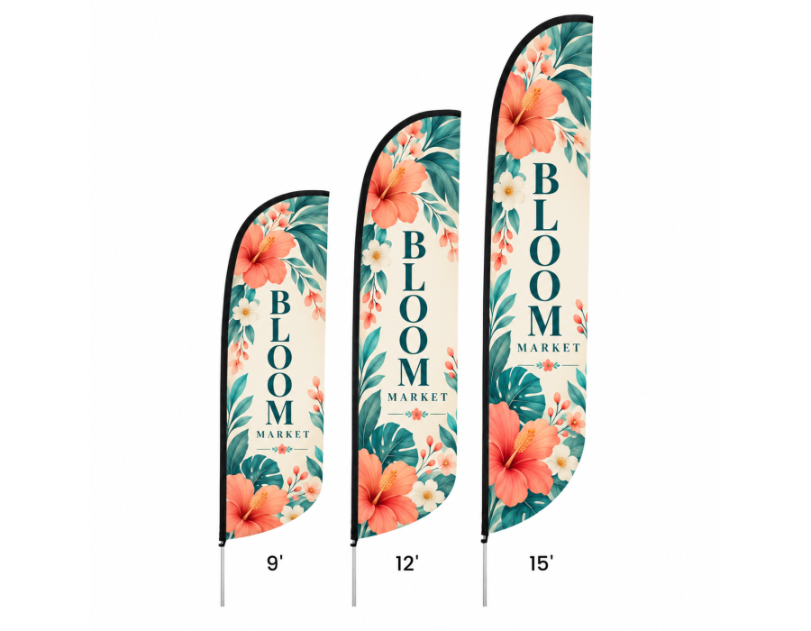 Custom Convex Flags product view