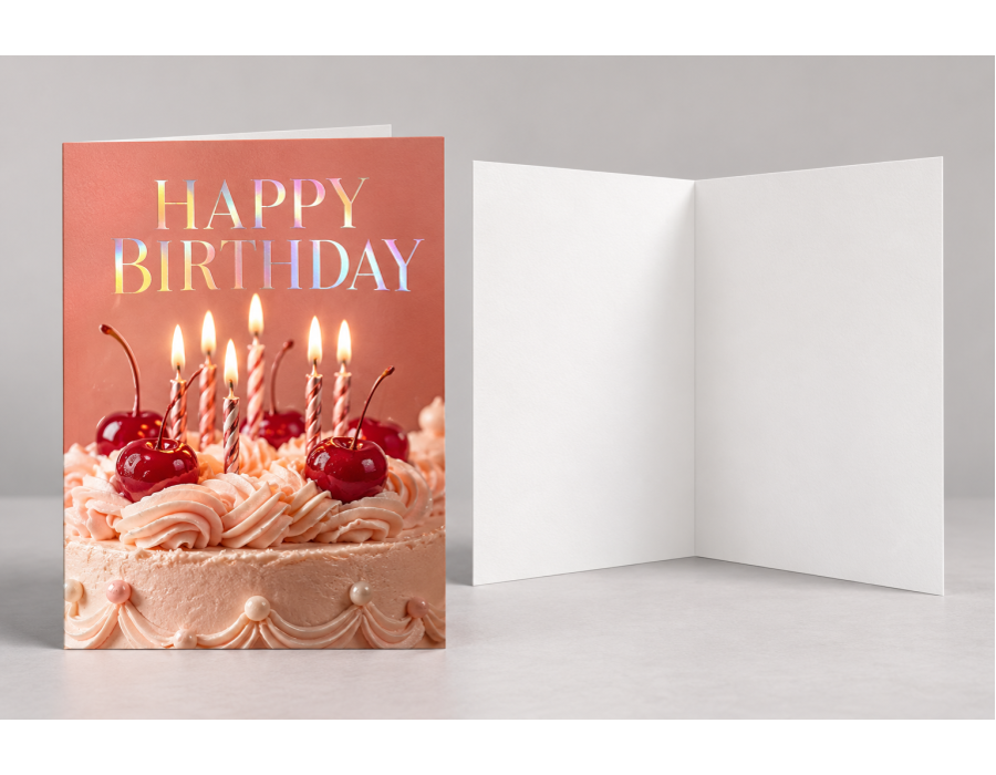 Dual Raised Greeting Cards with original sample artwork