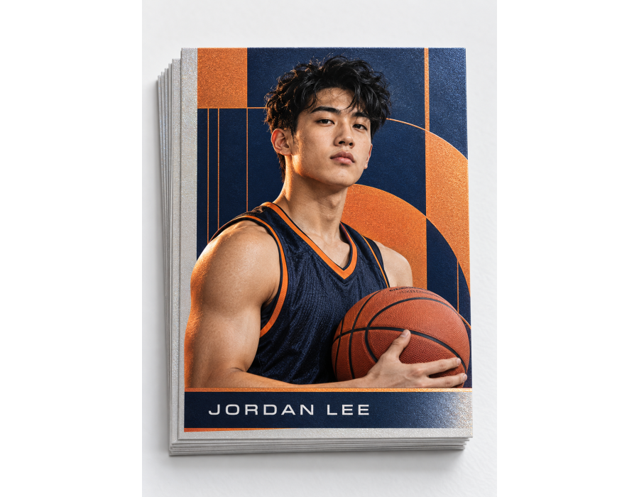 Pearl Trading Cards with original sample artwork