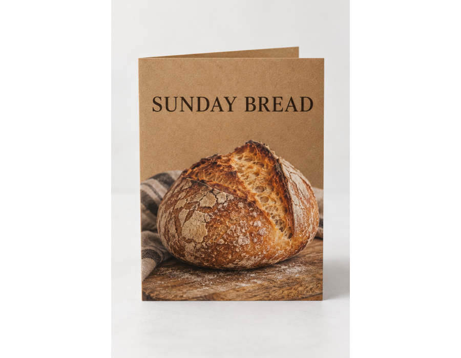 Brown Kraft Greeting Cards with original sample artwork