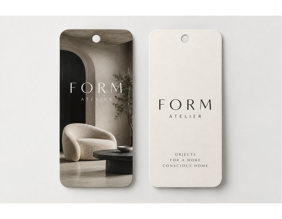 Regular Hang Tags with original sample artwork