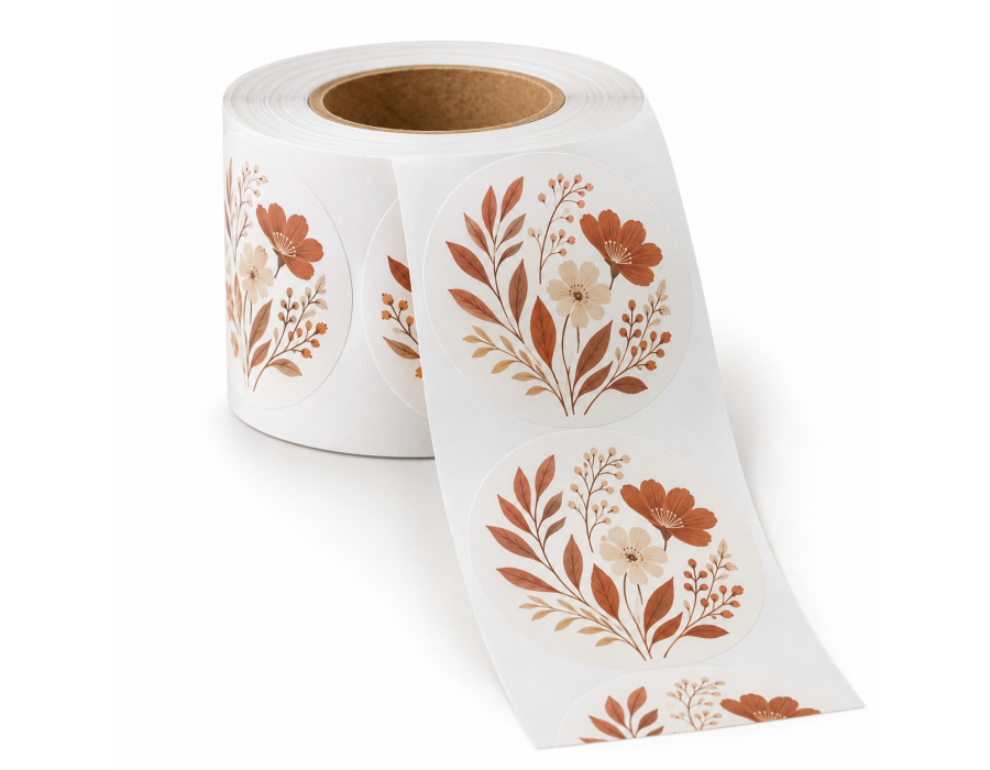 Eco-Safe White Paper Permanent Semi-Gloss Labels product view
